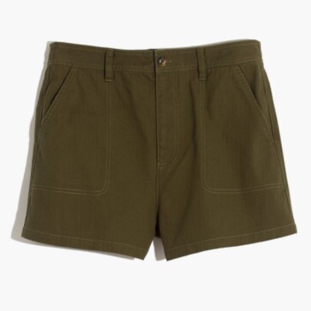 Madewell Green Shorts